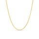 Corrente em ouro amarelo 18K espiga de 1 mm