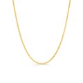 Corrente em ouro amarelo 18K espiga de 1 mm