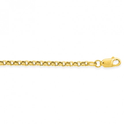 Corrente em ouro amarelo 9K jaseron