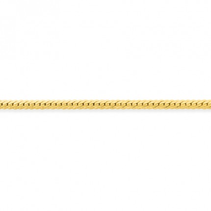 Corrente de malha inglesa em ouro amarelo 9K