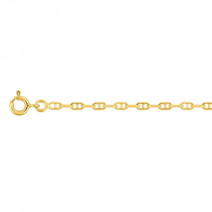 Corrente em ouro amarelo 9K de 2.5MM