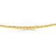 Collar de oro amarillo de 9k