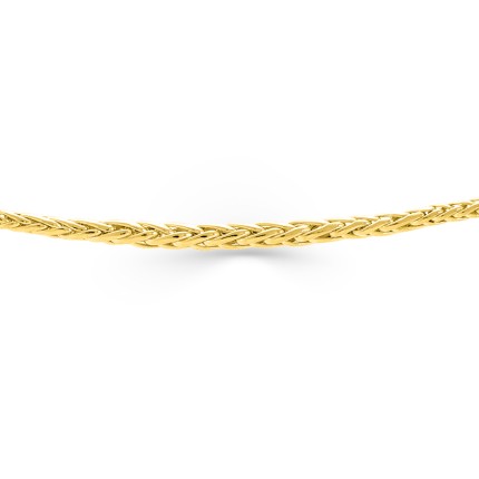 Collar de oro amarillo de 9k