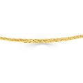 Collar de oro amarillo de 9k