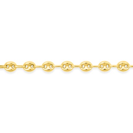 Cadena de oro amarillo 9K