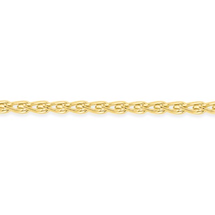 Colar em ouro amarelo 18K espigão de 1.4 mm