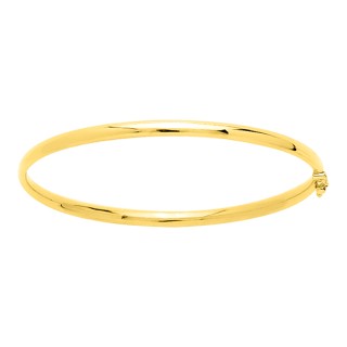 Pulseira rígida em ouro amarelo 18K 3 mm