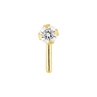 Piercing De Nariz Em Ouro Amarelo 9K Oro Vivo