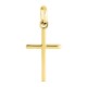 Colgante de oro 18K amarillo cruz