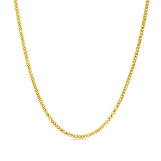 Cadena gourmette de oro amarillo 9K con eslabones amplios