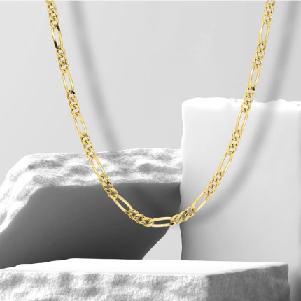 Fio em ouro amarelo 18K programada 3x1 - 2mm