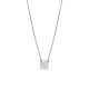 Collar Oro Blanco 18K Diamante Creado 0.70CT