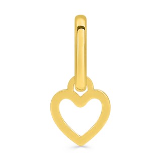 Colgante de oro amarillo 9K corazón