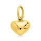 Pendente em ouro amarelo 18K com coração