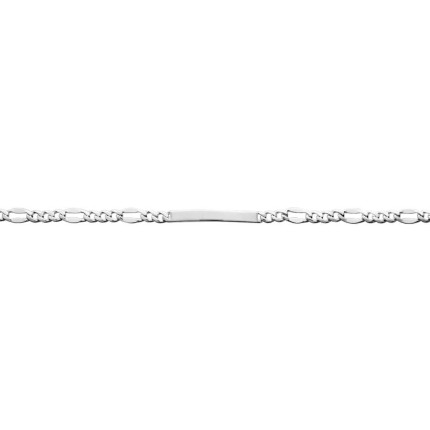 Pulsera Identidad de plata programada 3x1