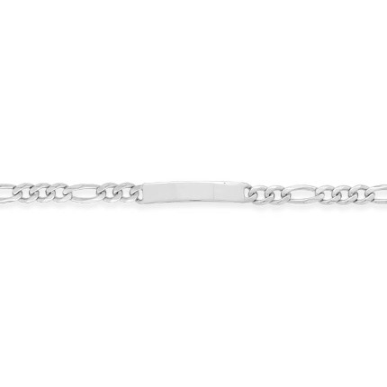Pulsera de plata hombre programada 3X1 7MM 21 CM