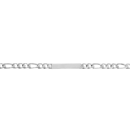 Pulseira em prata programada 3x1 19mm 19cm