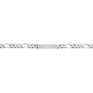 Pulseira em prata programada homem 3X1 6MM 20CM