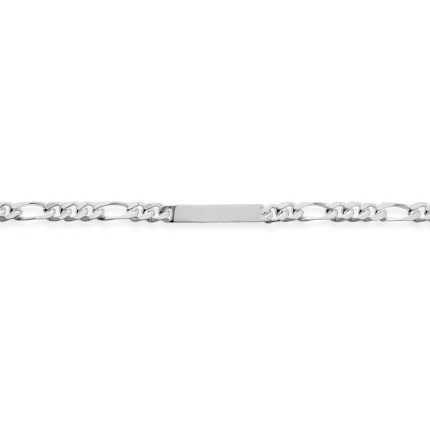 Pulsera de plata para hombre programada 3X1 6MM 20CM