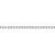 Pulseira em ouro branco 9K e diamantes criados F-VS 1,04 ct