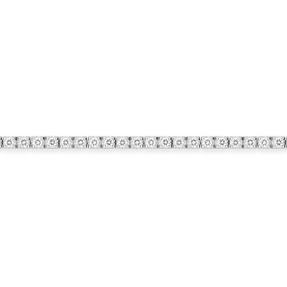 Pulseira em ouro branco 9K e diamantes criados F-VS 1,04 ct
