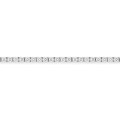 Pulsera de oro blanco 9K y diamantes creados F-VS 1,04 ct