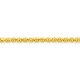 Pulseira ou colares em ouro amarelo 9K de links