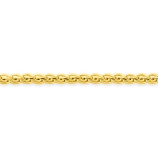 Pulseira ou colares em ouro amarelo 9K de links