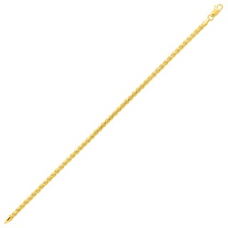 Pulseira ou colares em ouro amarelo 9K de links