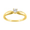 Anillo bañado en oro