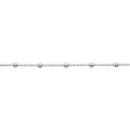 Collar de bolas de plata