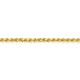 Corrente de corda oca em ouro amarelo18K de 4 mm