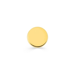Brinco individual banhado a ouro