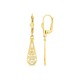 Pendientes dormilonas oro amarillo 9K