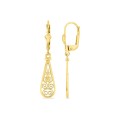 Pendientes dormilonas oro amarillo 9K