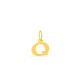 Pendente Letra Q em Ouro Amarelo 9K