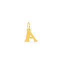 Colgante Letra A en Oro Amarillo 9K