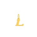 Colgante Letra L en Oro Amarillo 9K