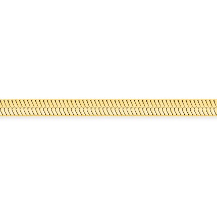 Colar de corrente em aço inoxidável dourado - 42 cm