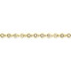 Pulseira em ouro amarelo 9k com 1,05 ct. de diamantes criados.