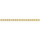 Pulsera de oro amarillo de 9K con diamantes creados de 0,82 ct  malla de tenis