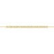 Pulseira em ouro amarelo de 9K com 25 diamantes criados 0,25 ct F-VS