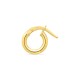 Pendientes de aro oro amarillo 9K 6 mm, hilo 2 mm