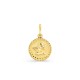 Medalha de anjo em ouro amarelo 9K