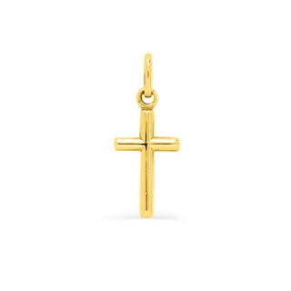 Pingente em forma de cruz em ouro amarelo 9K