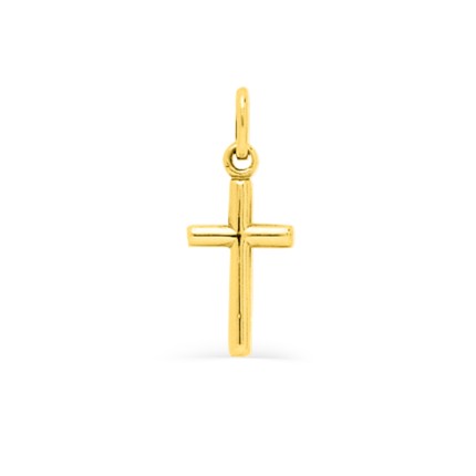 Pingente em forma de cruz em ouro amarelo 9K