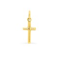 Pingente em forma de cruz em ouro amarelo 9K