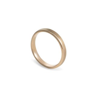 Alianza de oro amarillo 18k 1/2 caña 3 mm Oro Vivo