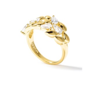 Anel L'Épi d'Or dourado