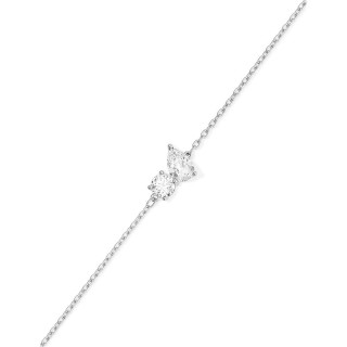 Pulsera Toi & Moi Twist plata